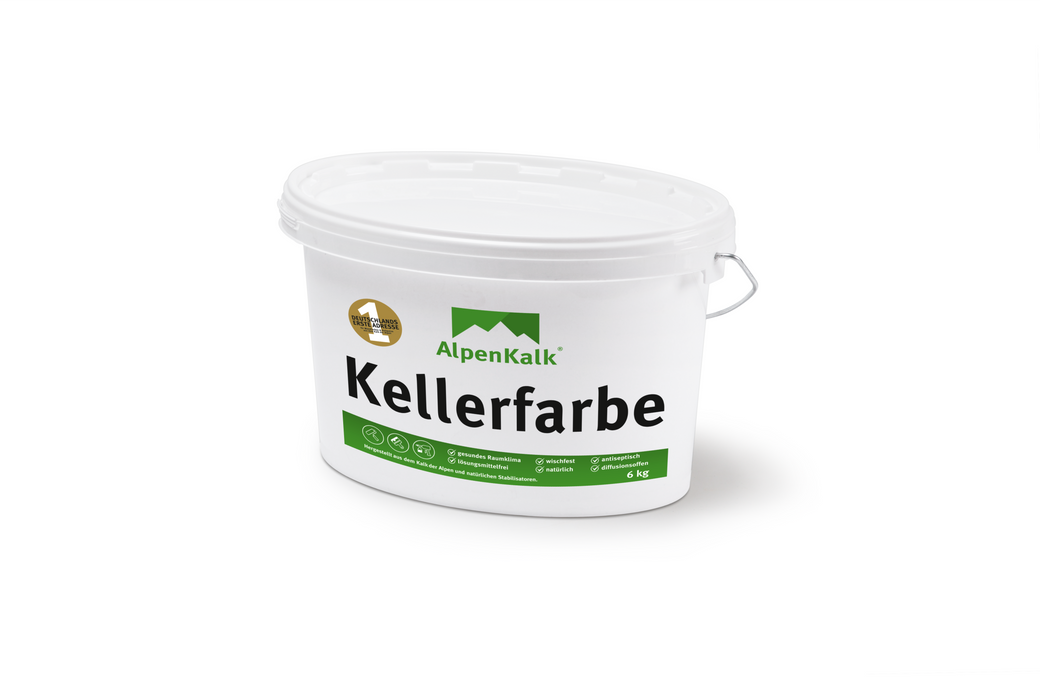 Kellerfarbe - Smaragd-Grün 6 kg  / ca. 35 m²