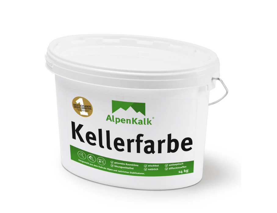 Kellerfarbe - Sumpf-Grün 14 kg  / ca. 70 m²
