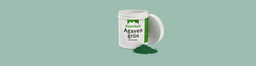 Kalkfarbe Pigmente Agaven-Grün von AlpenKalk