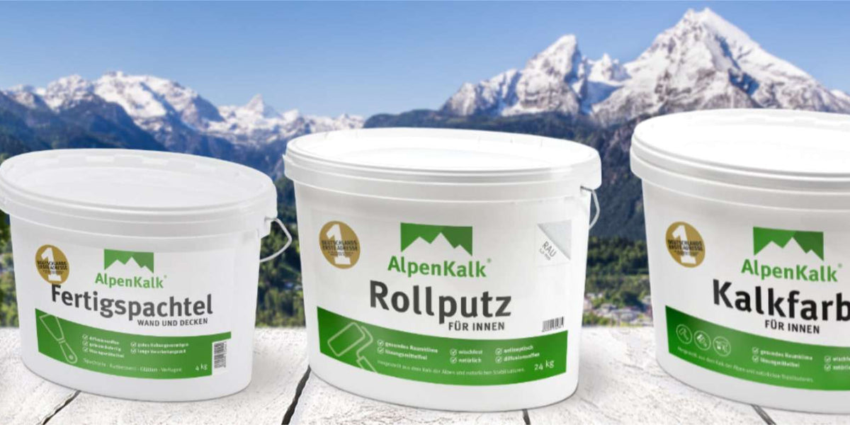 Perfektes Farbergebnis - AlpenKalk Wandfarben — AlpenKalk GmbH