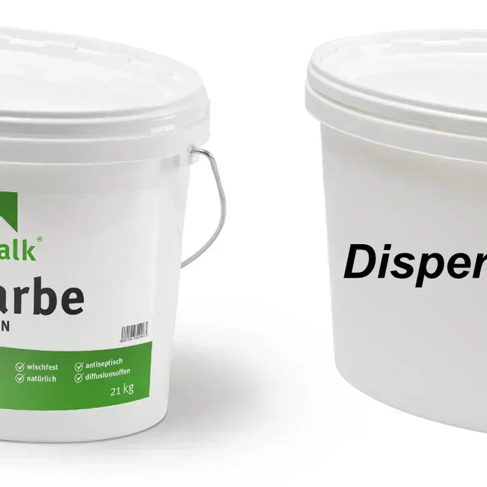Wie erhärtet Kalkfarbe