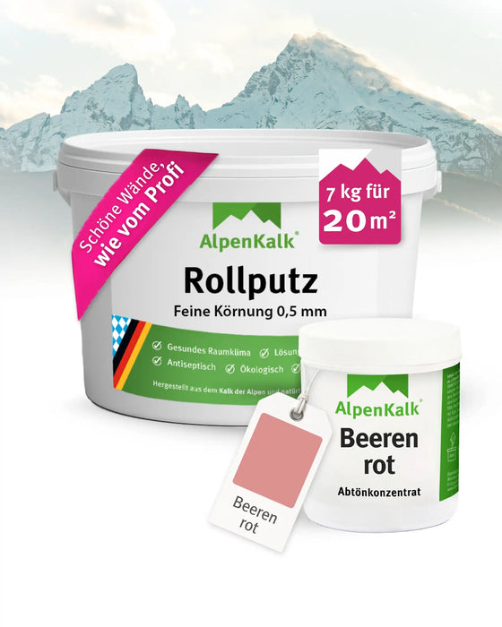 Rollputz FEIN 7 kg Beeren-Rot