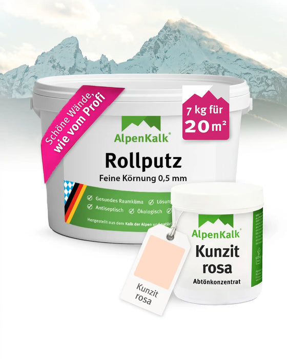 Rollputz FEIN 7 kg Kunzit-Rosa