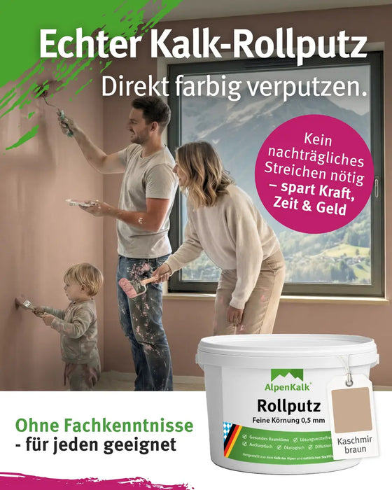 Rollputz FEIN 7 kg Kaschmir-Braun