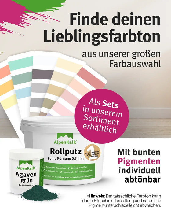 Rollputz FEIN 24 kg Agaven-Grün