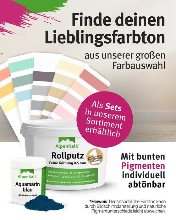Rollputz FEIN 24 kg Aquamarin-Blau