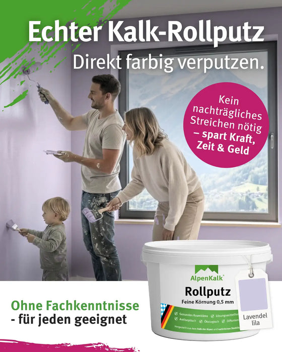Rollputz FEIN 24 kg Lavendel-Lila