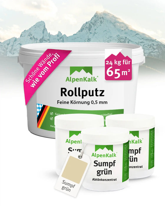 Rollputz FEIN 24 kg Sumpf-Grün
