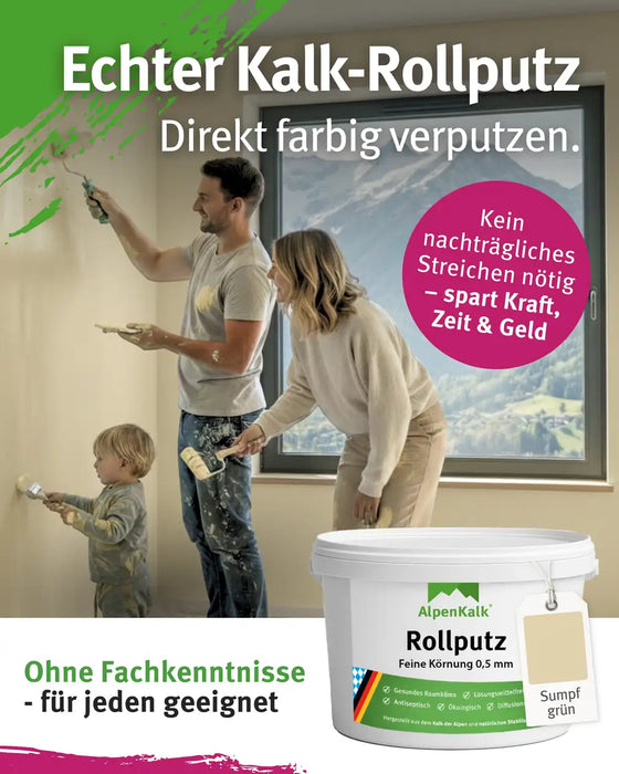 Rollputz FEIN 24 kg Sumpf-Grün