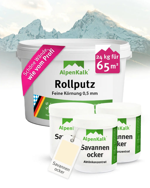 Rollputz FEIN 24 kg Savannen-Ocker