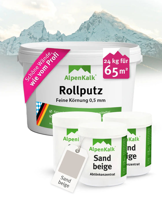 Rollputz FEIN 24 kg Sand-Beige