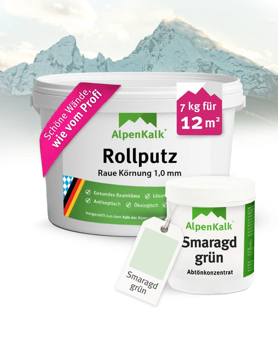 Rollputz RAU 7 kg Smaragd-Grün