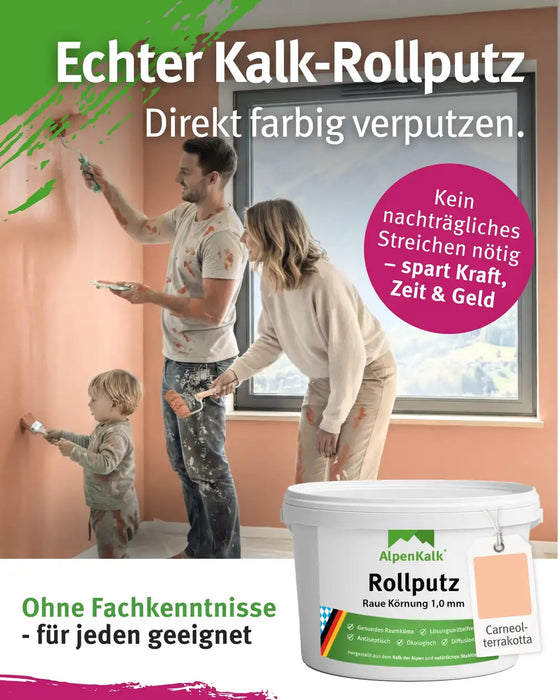 Rollputz RAU 7 kg Carneol-Terrakotta