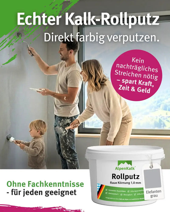 Rollputz RAU 7 kg Elefanten-Grau