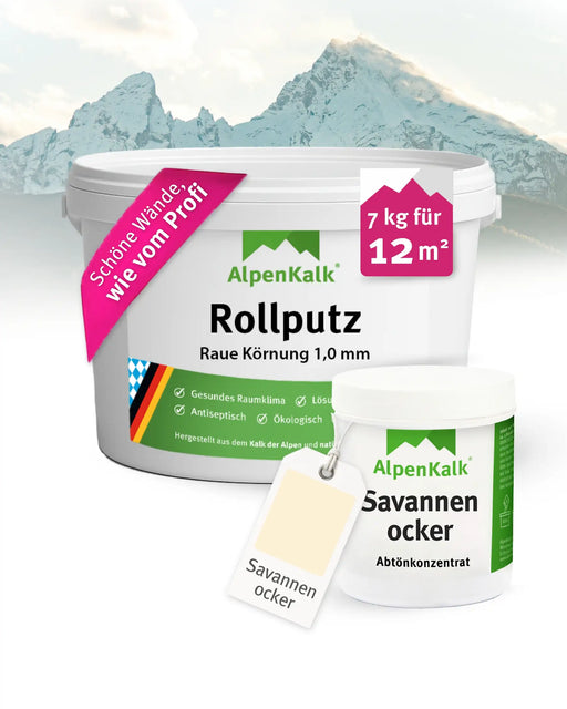 Rollputz RAU 7 kg Savannen-Ocker