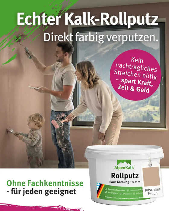 Rollputz RAU 7 kg Kaschmir-Braun