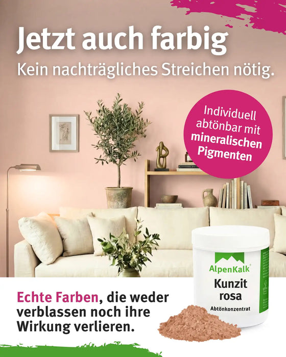 Rollputz RAU 24 kg Kunzit-Rosa