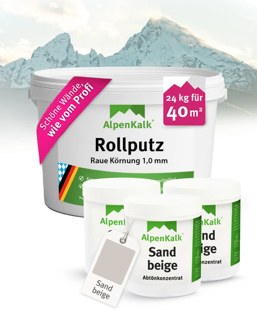 Rollputz RAU 24 kg Sand-Beige