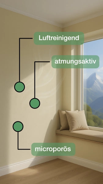 Sensitiv - Kalkfarbe für Allergiker  6 kg / ca. 30 m²