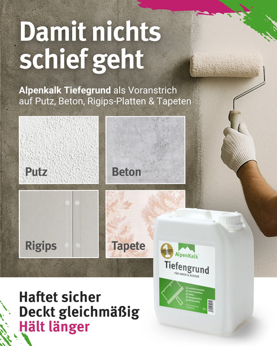 Kalkfarbe INNEN 21 kg / ca. 100 m²