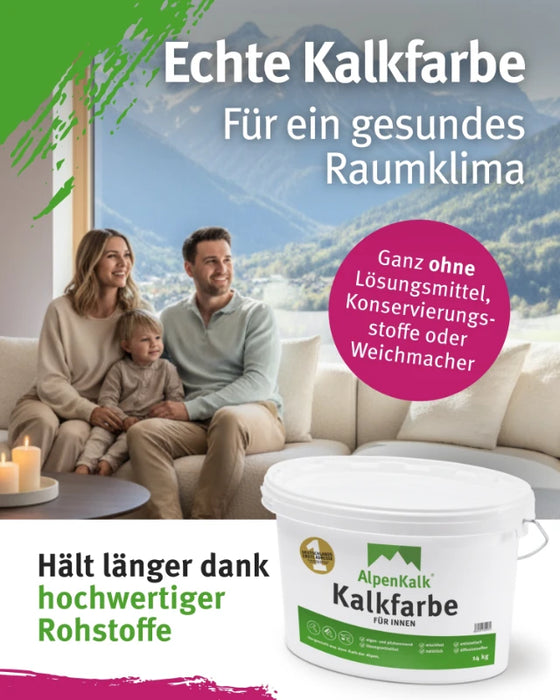 Kalkfarbe INNEN 14 kg / ca. 65 m²