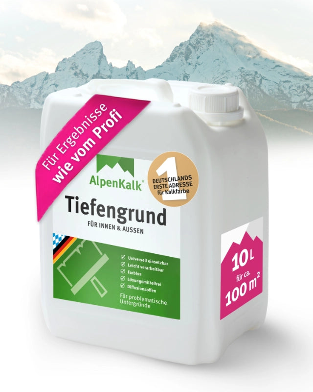 AlpenKalk Haft- u. Tiefengrund 10 L / ca. 100 m²