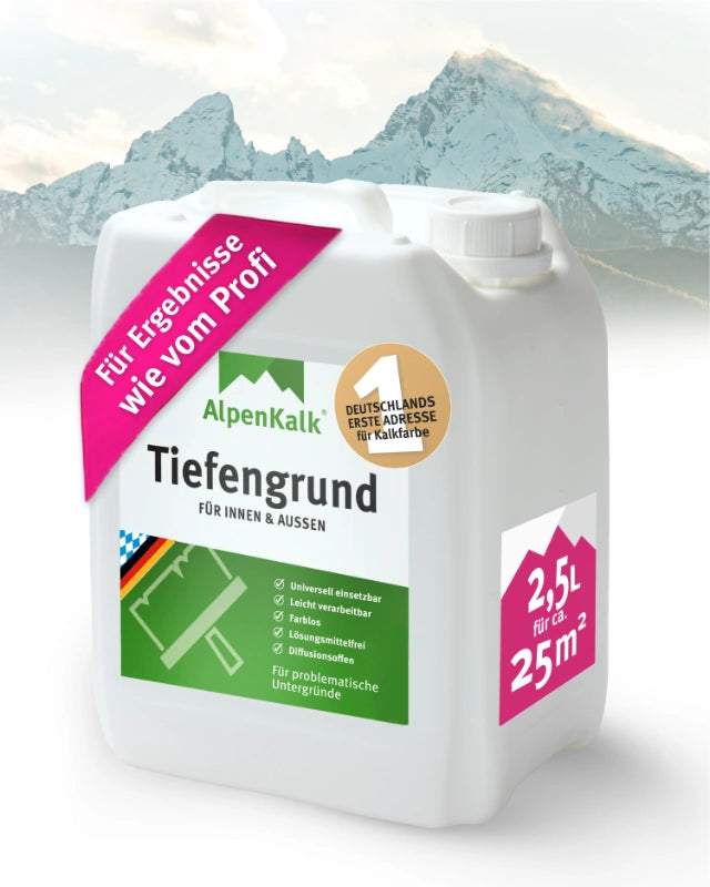 AlpenKalk Haft- u. Tiefengrund 2,5 L / ca. 25 m²
