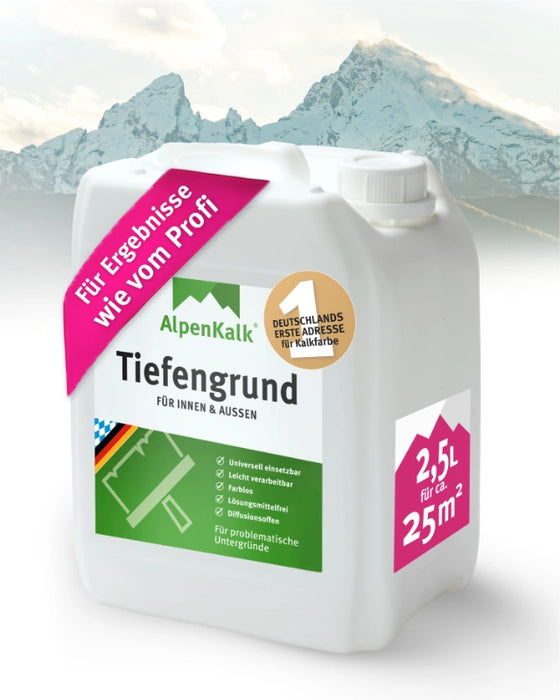 AlpenKalk Haft- u. Tiefengrund 2,5 L / ca. 25 m²