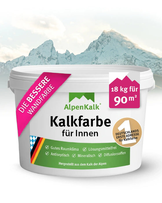 Kalkfarbe INNEN 18 kg / ca. 90 m²