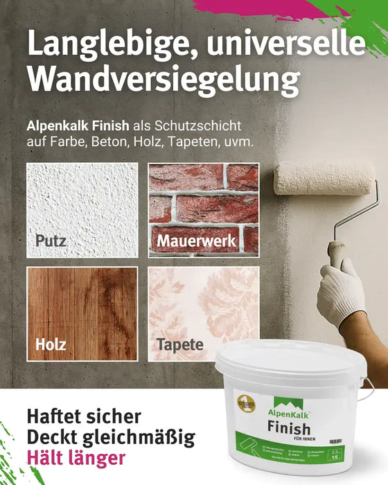 AlpenKalk Finish 2,5 kg / 15 m²