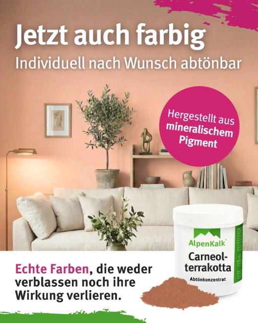 Kellerfarbe - Carneol-Terrakotta 14 kg  / ca. 70 m²