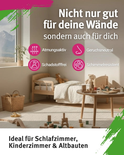 Kalkfarbe INNEN Wüstenschleier 14 kg (65 m²)