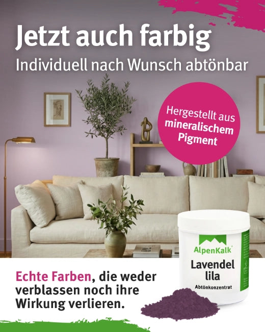 Badezimmer Farbe Lavendel-Lila 14 kg  / ca. 55 m²