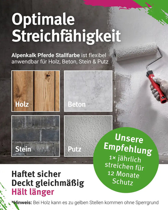 Pferdestallfarbe 12,5 kg
