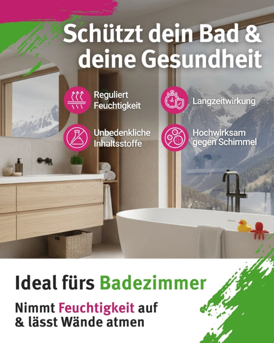 Badezimmer Farbe - Kalkfarbe 6 kg  / ca. 20 m²
