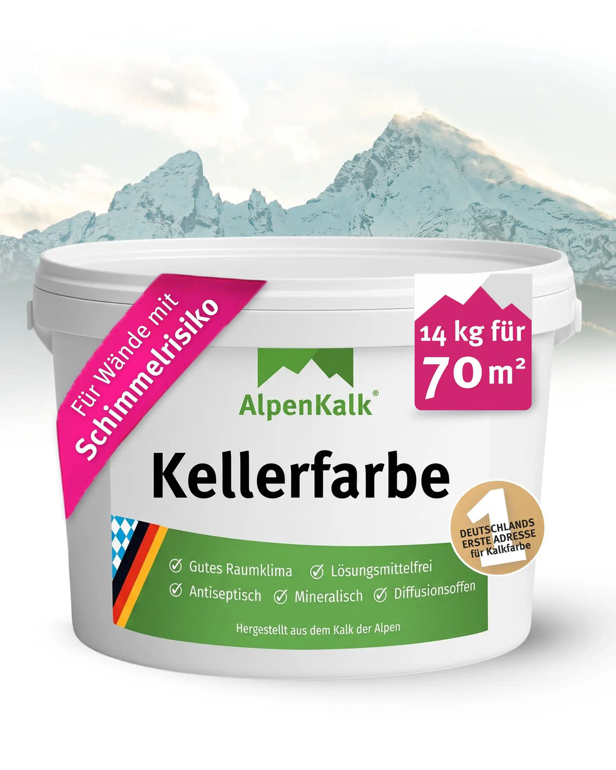 Kellerfarbe - Kellermief vertreiben