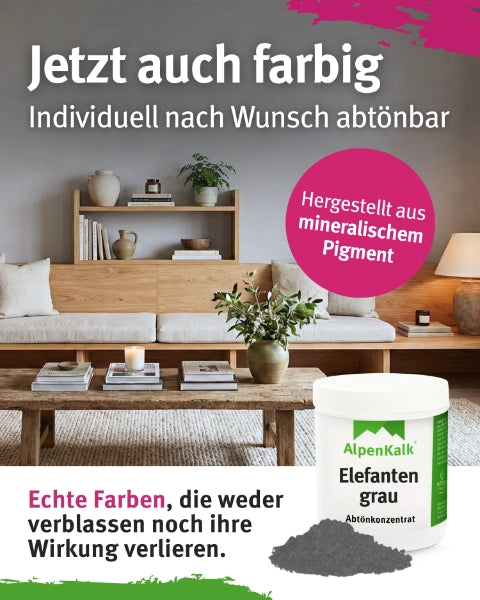 Badezimmer Farbe Elefanten-Grau 6 kg  / ca. 20 m²