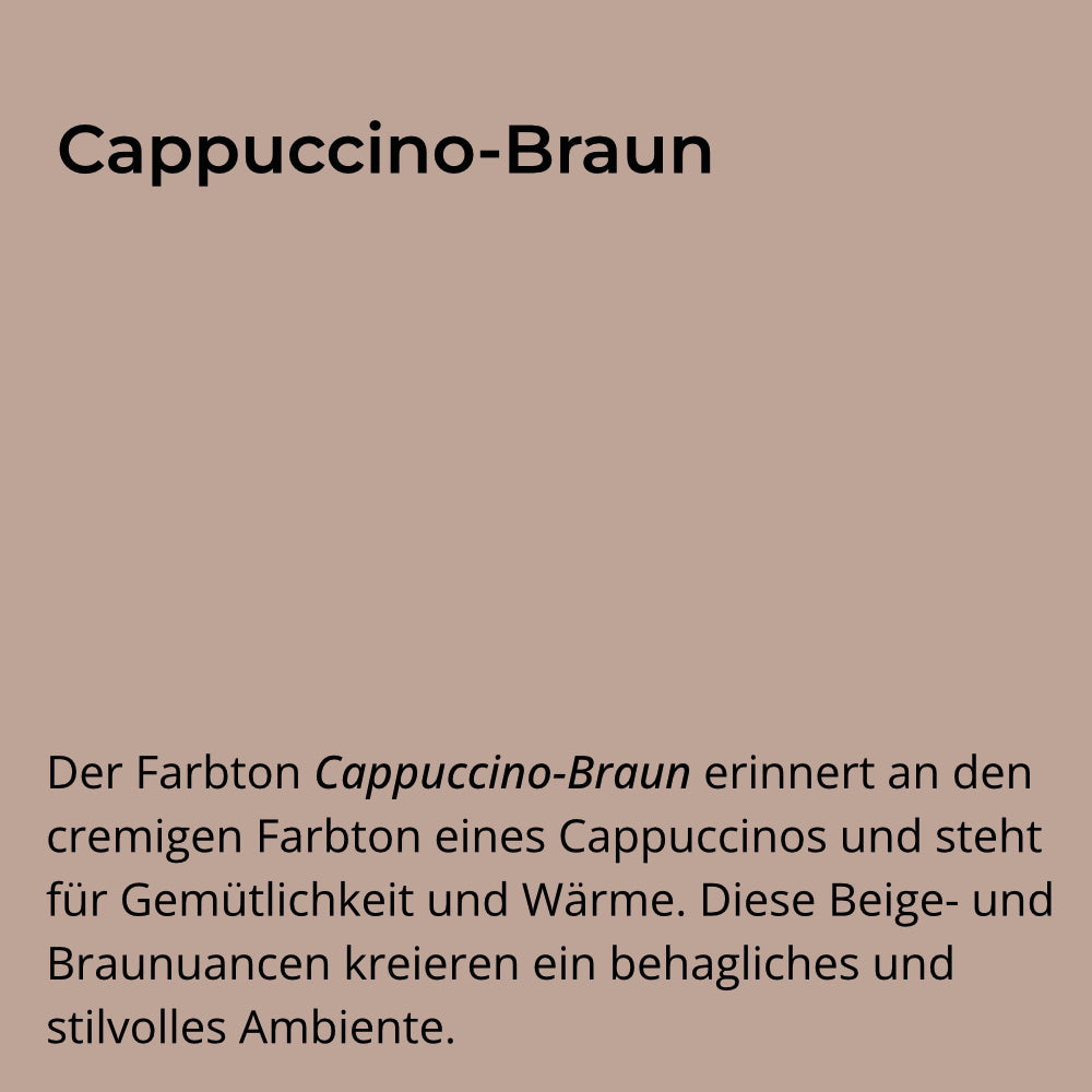 Cappuccino-Braun