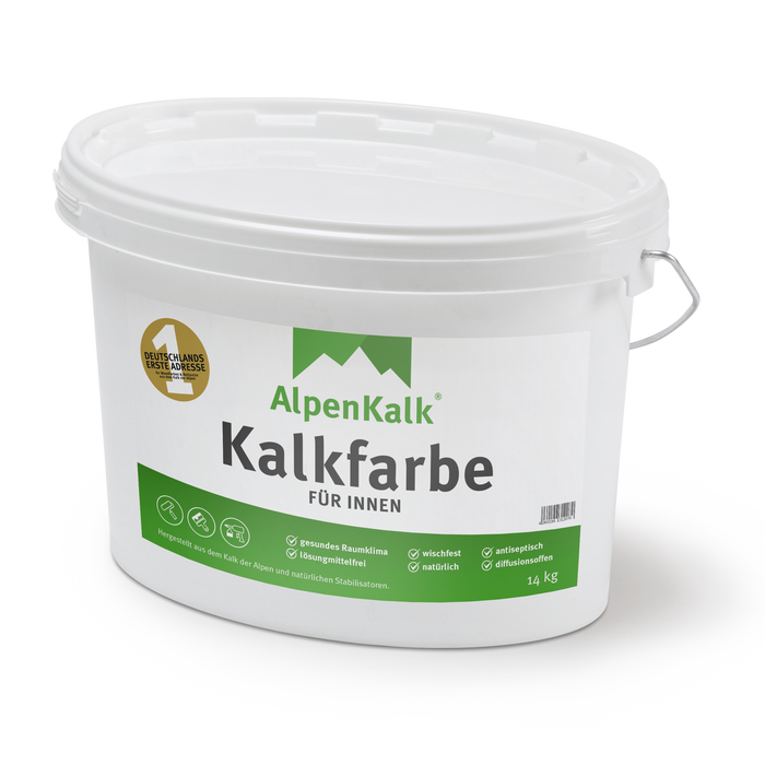 Alpenkalk Kalkfarbe fuer Innen 14kg