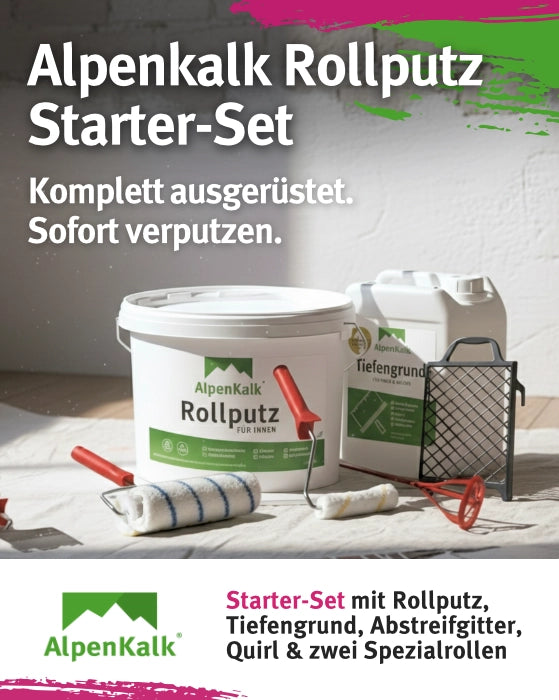 Rollputz FEIN 7 kg (ca. 20 m²) Starterpaket