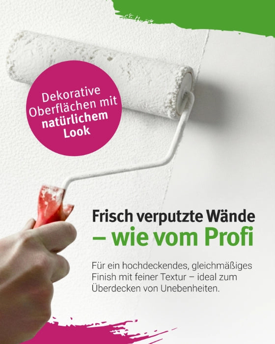 Rollputz fein (0,5 mm) jetzt 7 kg (5+2) / ca. 20 m²