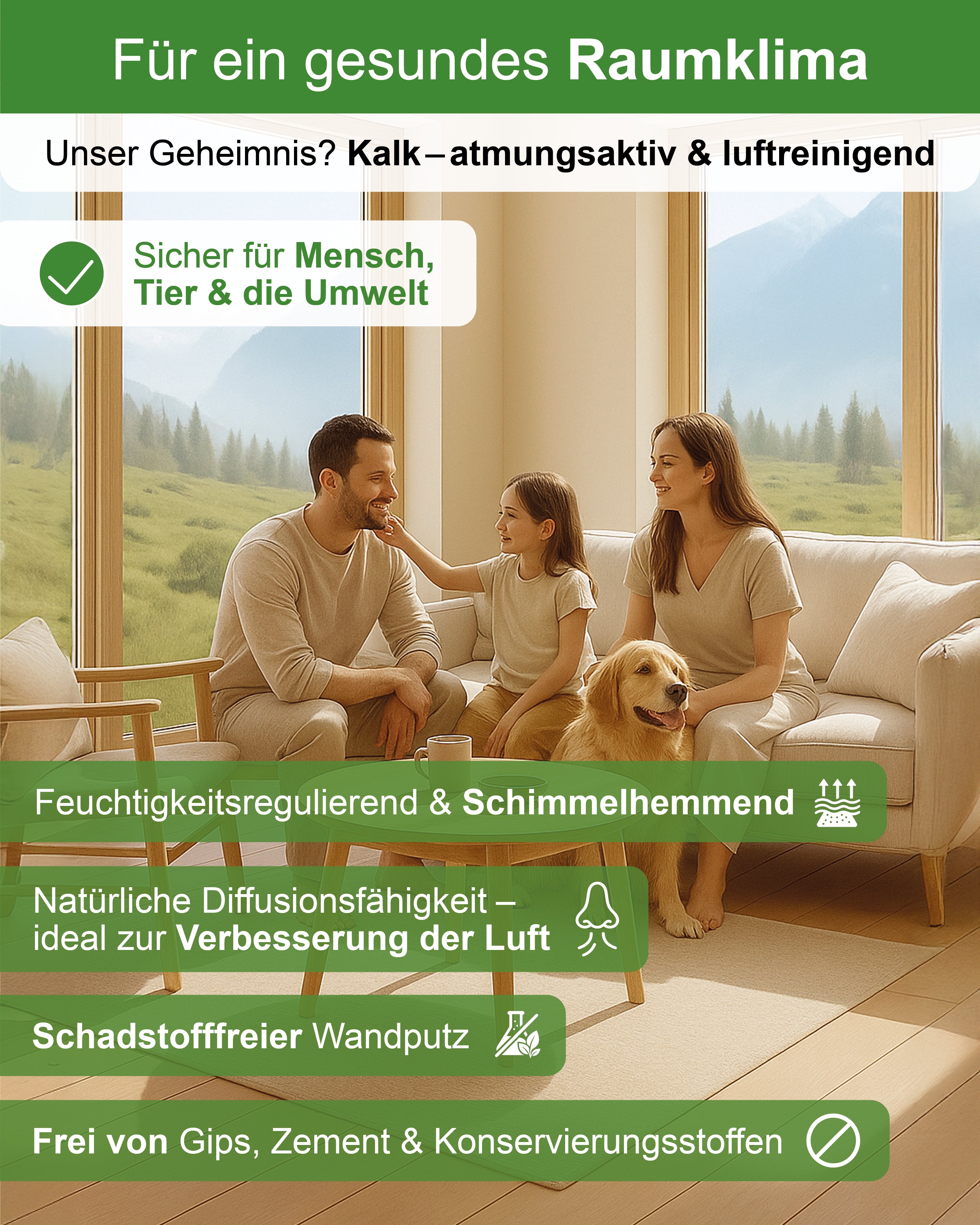 Rollputz fein (0,5 mm) jetzt 24 kg (20+4) / ca. 65 m²