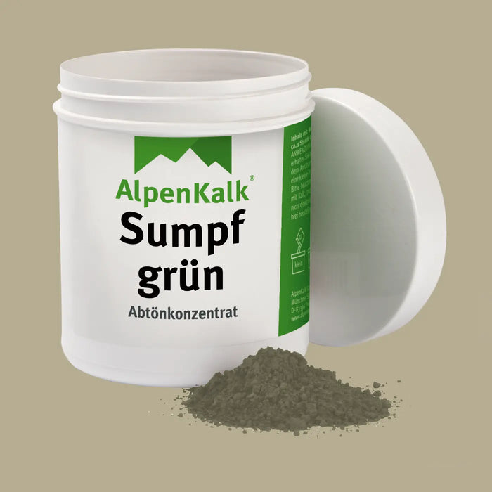 Kalkfarbe INNEN Sumpf-Grün 6 kg (30 m²)