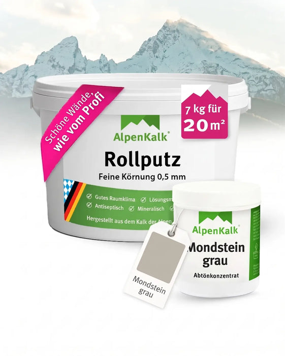 Rollputz FEIN 7 kg Mondstein-Grau