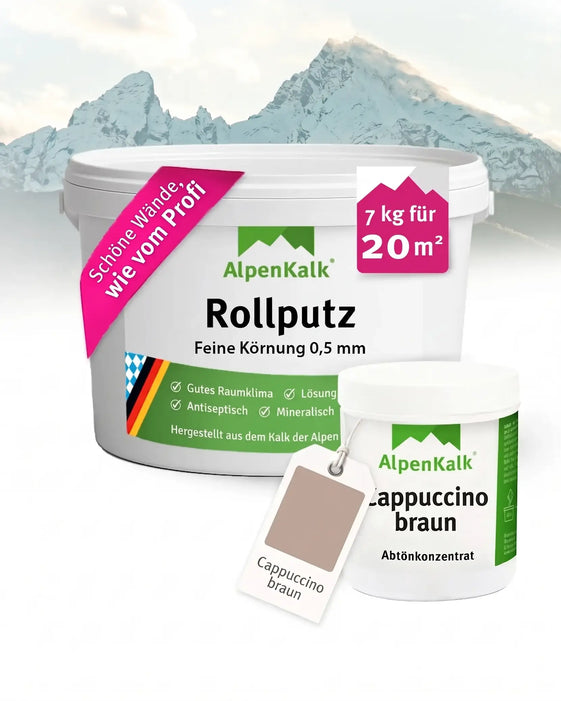 Rollputz FEIN 24 kg Cappuccino-Braun