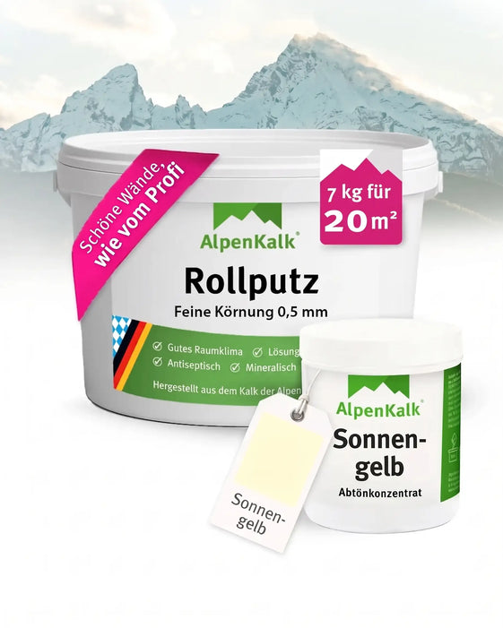 Rollputz FEIN 7 kg Sonnen-Gelb