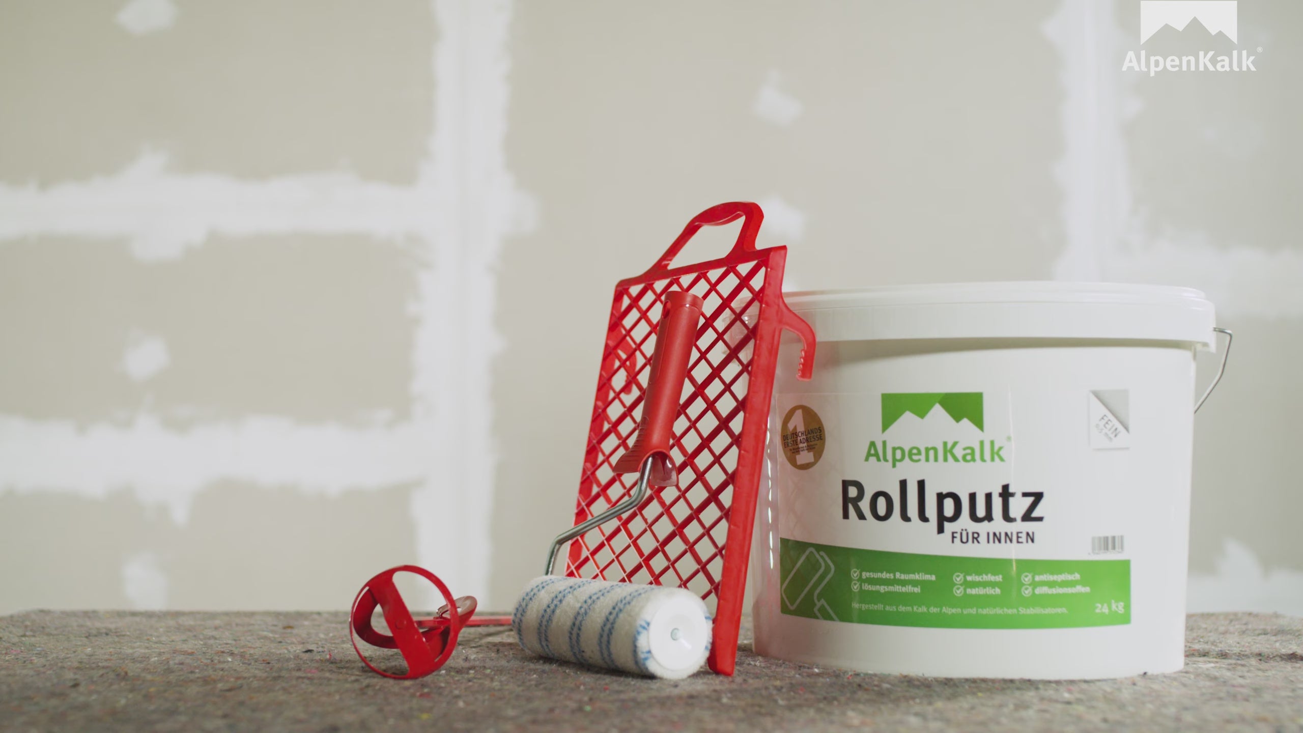 Rollputz FEIN 7 kg (ca. 20 m²) Starterpaket