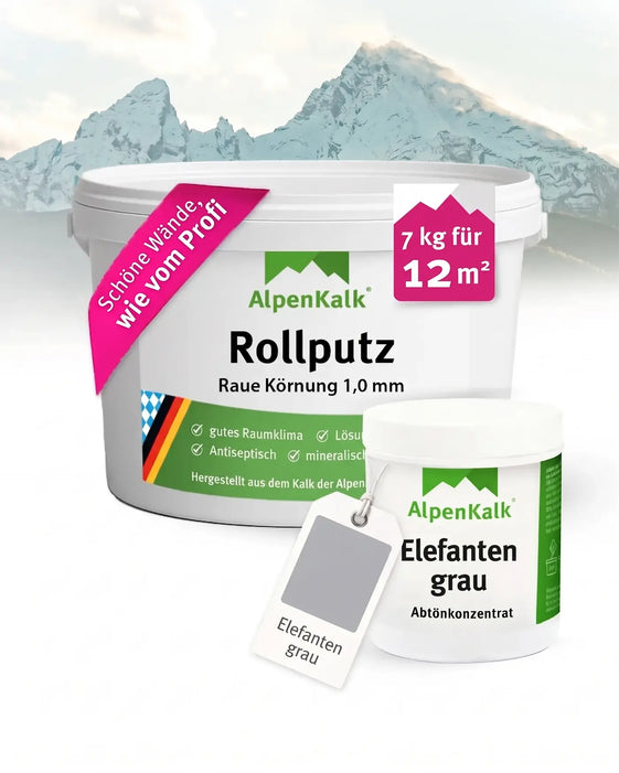 Rollputz RAU 7 kg Elefanten-Grau