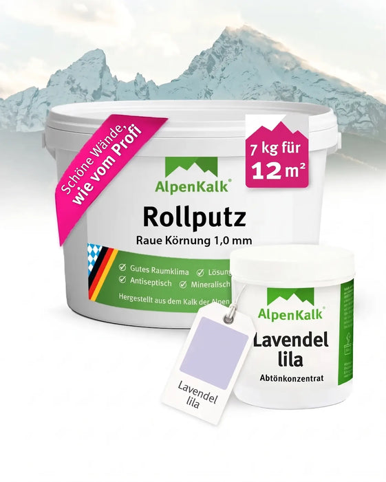 Rollputz RAU 7 kg Lavendel-Lila
